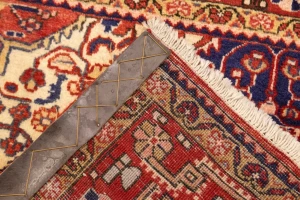 Vintage Purple-navy Floral 3'3X3'7 Gholtogh Persian Rug