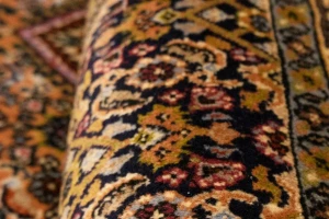 Vintage Peach Floral 3X5 Bidjar Persian Rug