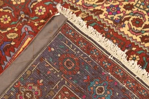 Vintage Geometric 3'4X5'8 Bidjar Persian Rug