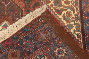 Vintage Floral Geometric 3X5 Bidjar Persian Rug