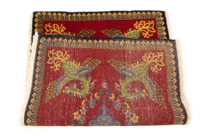 Vintage Pictorial Classic 2'5X3'8 Kashan Persian Rug