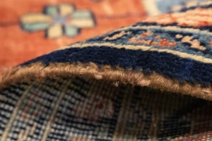 Semi Antique Red Tribal 4X10 Hamedan Persian Rug