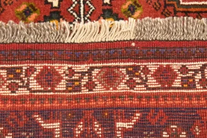 Red Tribal 3'6X5 Shiraz Persian Rug