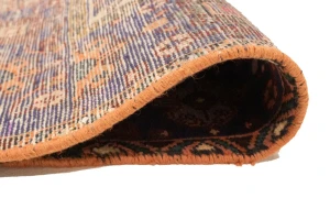 Vintage Plum Tribal 3X5 Bidjar Gholtogh Persian Rug