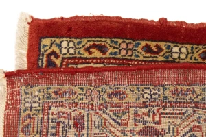 Semi Antique Rusty Red Tribal 4X10 Botemir Persian Runner Rug