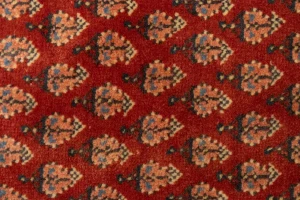 Semi Antique Rusty Red Tribal 4X10 Botemir Persian Runner Rug