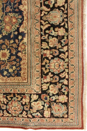 Semi Antique Rusty Red Traditional 10'4X13'6 Mahal Persian Rug
