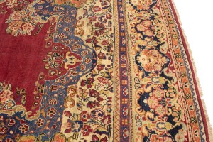 Antique Red Traditional 10X13 Mahal Persian Rug