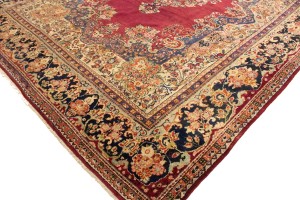 Antique Red Traditional 10X13 Mahal Persian Rug