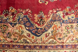 Antique Red Traditional 10X13 Mahal Persian Rug