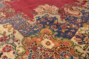Antique Red Traditional 10X13 Mahal Persian Rug