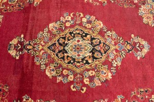 Antique Red Traditional 10X13 Mahal Persian Rug