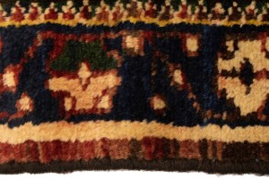 Antique Rust Tribal 10X13 Bakhtiari Persian Rug
