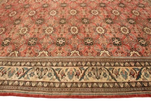 Red Antique Traditional 10X12'5 Mahal Persian Oriental Rug