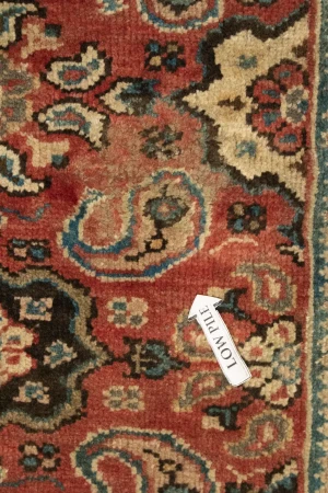 Red Antique Traditional 10X12'5 Mahal Persian Oriental Rug