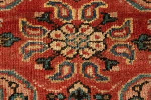 Red Antique Traditional 10X12'5 Mahal Persian Oriental Rug