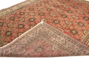 Red Antique Traditional 10X12'5 Mahal Persian Oriental Rug