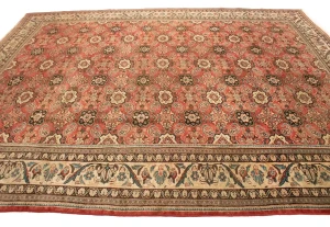 Red Antique Traditional 10X12'5 Mahal Persian Oriental Rug