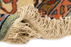 Green Floral 10X27 Heriz Sultanabad Persian Rug