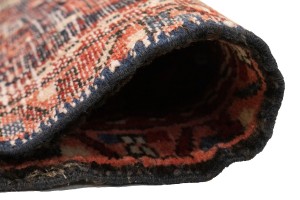 Semi Antique Red Tribal 5X6 Karajeh Persian Rug