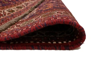 Red Tribal 3'5X5'3 Shiraz Persian Rug