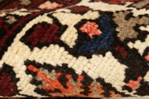 Vintage Red Floral 10X12 Bakhtiari Persian Rug