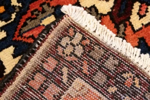 Vintage Red Floral 10X12 Bakhtiari Persian Rug