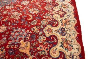 Semi Antique Red Traditional 10X13 Mahal Persian Rug
