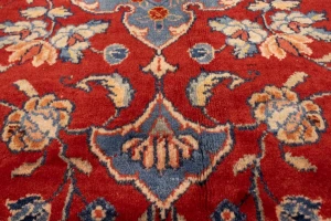 Semi Antique Red Traditional 10X13 Mahal Persian Rug