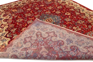 Semi Antique Red Traditional 10X13 Mahal Persian Rug