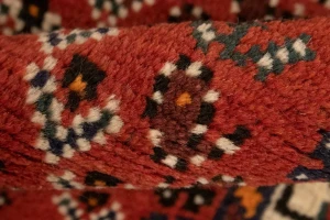 Vintage Tribal Red 3X5 Shiraz Persian Rug