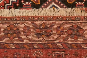 Vintage Tribal Red 3X5 Shiraz Persian Rug