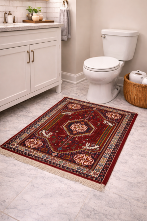 Red Tribal 3X5 Shiraz Persian Rug