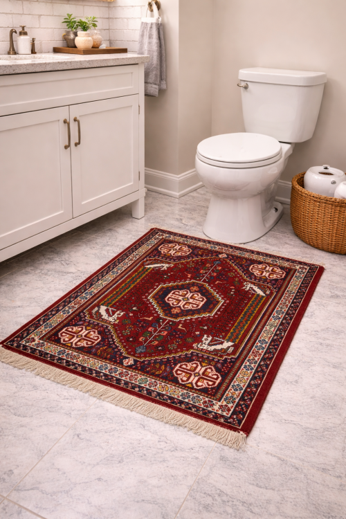 Red Tribal 3X5 Shiraz Persian Rug