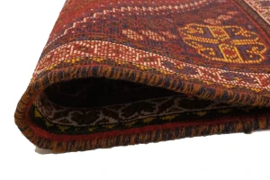 Rusty Red Tribal 3'3X4'8 Shiraz Persian Rug