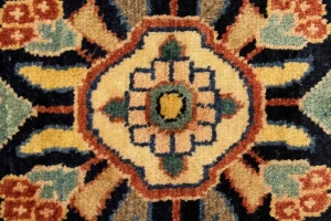 Semi Antique Traditional Red 4X7'6 Mahal Persian Rug