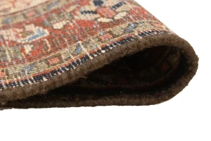 Vintage Traditional Charcoal 4'3X6'7 Mahal Persian Rug