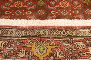 Vintage Floral Red 4X7 Bidjar Gholtogh Persian Rug