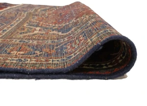 Red Semi Antique Tribal 4X7 Joshaghan Persian Oriental Rug