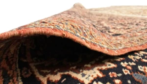 Antique Rusty Red Floral 10'3X14'5 Heriz Goravan Persian Rug