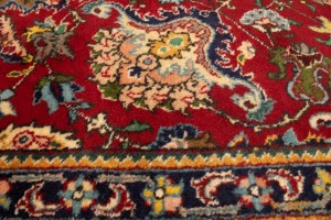 Semi Antique Red Traditional 10X15 Tabriz  Persian Rug
