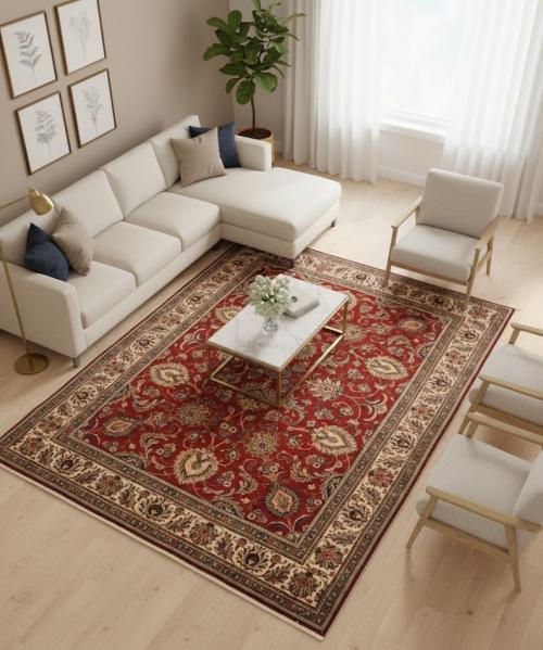 Semi Antique Red Traditional 12X15 Tabriz Persian Rug