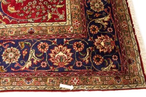 Vintage Red Traditional 10X14'5 Tabriz Persian Rug