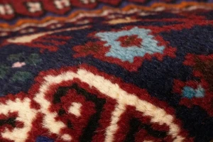 Red Tribal 3X5 Shiraz Persian Rug