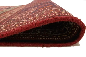 Red Tribal 3X5 Shiraz Persian Rug