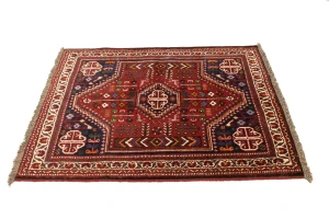 Red Tribal 3X5 Shiraz Persian Rug