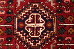 Red Tribal 3X5 Shiraz Persian Rug