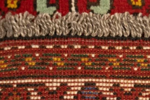 Red Tribal 3'5X5 Shiraz Persian Rug