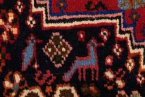 Red Tribal 3X5 Shiraz Persian Rug