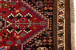 Red Tribal 3X5 Shiraz Persian Rug